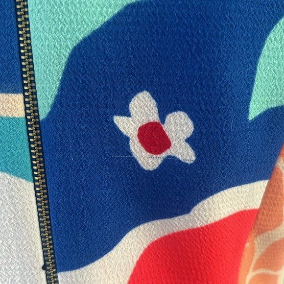 Kate Spade New York Floral Print Mini Dress - Picture 12 of 15